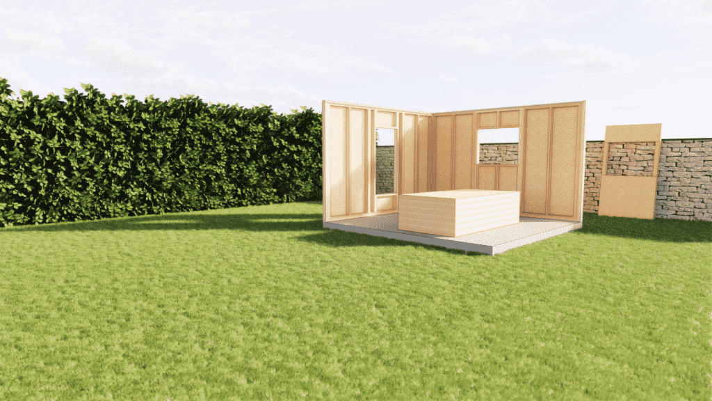 Ossature Bois en Kit : La Solution Polyvalente et Durable pour Tous Vos Projets d'Extensions 1 ossature bois en kit
