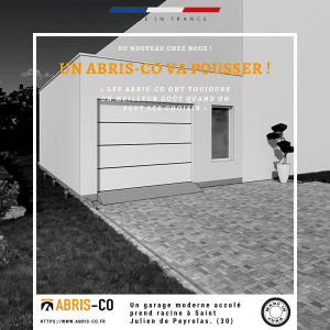 Garage moderne accolé article