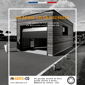 garage accolé en bois article
