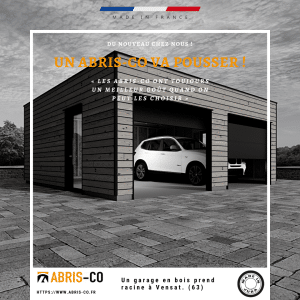 Garage en bois article vensat