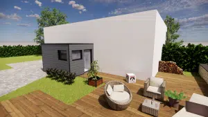 abri de jardin mont-blanc abris-co 3D