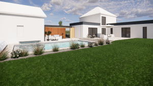 Pergola bois adossée : 7 astuces pour un projet réussi ! 2 pergola bois adossée 3D 1