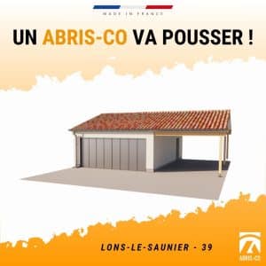 carport accolé et garage article