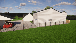 Garage sur-mesure 3D 2
