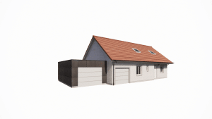Garage toit plat Abris-Co 3D