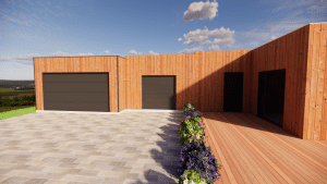 Garage accolé Abris-Co 3D 1