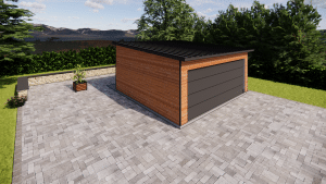 garage monopan Abris-Co 3D1