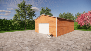 garage traditionnel Abris-Co 3D2