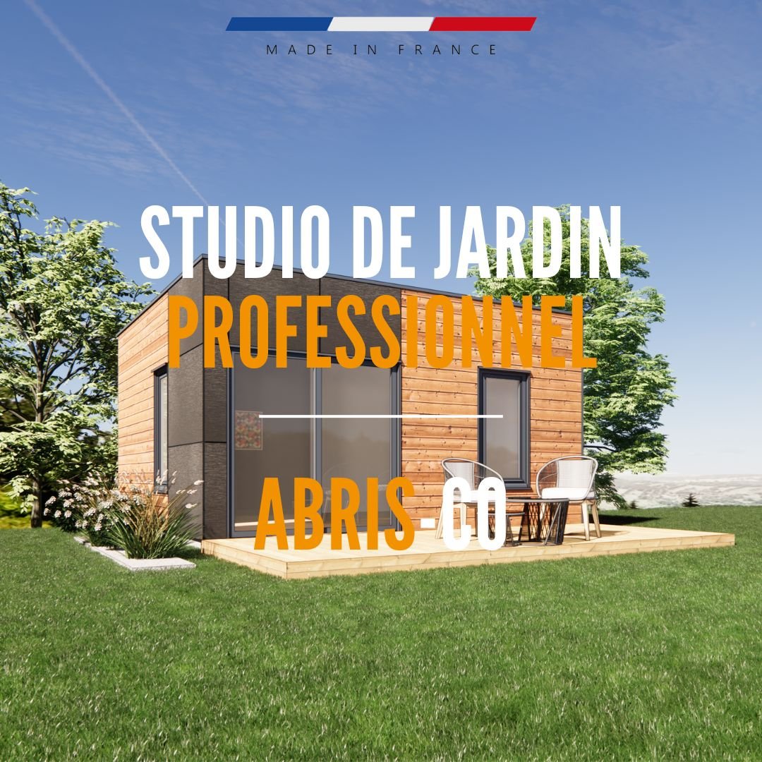 Un studio de jardin Abris-Co comme bureau professionnel