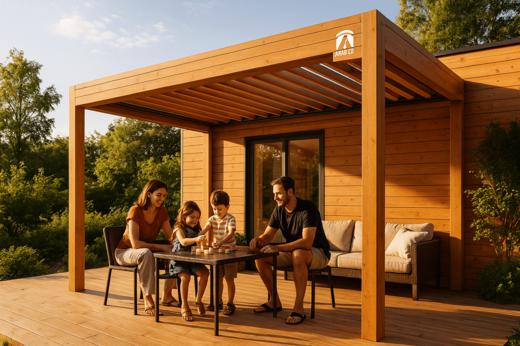 Les erreurs courantes à éviter absolument pour réussir votre projet 2 Pergola bois sur mesure avec toiture coulissante dans un jardin familial