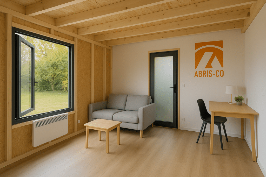 Évitez ces étapes oubliées pour réussir votre studio de jardin en bois 2 Intérieur isolé et aménagé d'un studio de jardin ossature bois