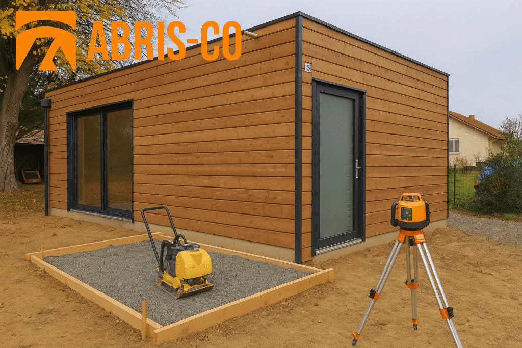 Garage bois sur mesure en Suisse : la checklist pour un projet sans faille 2 Fondations et terrassement pour garage bois sur mesure en Suisse